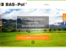 Tablet Screenshot of bas-pol.pl